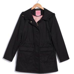 Kate Spade hooded water resistant trench coat